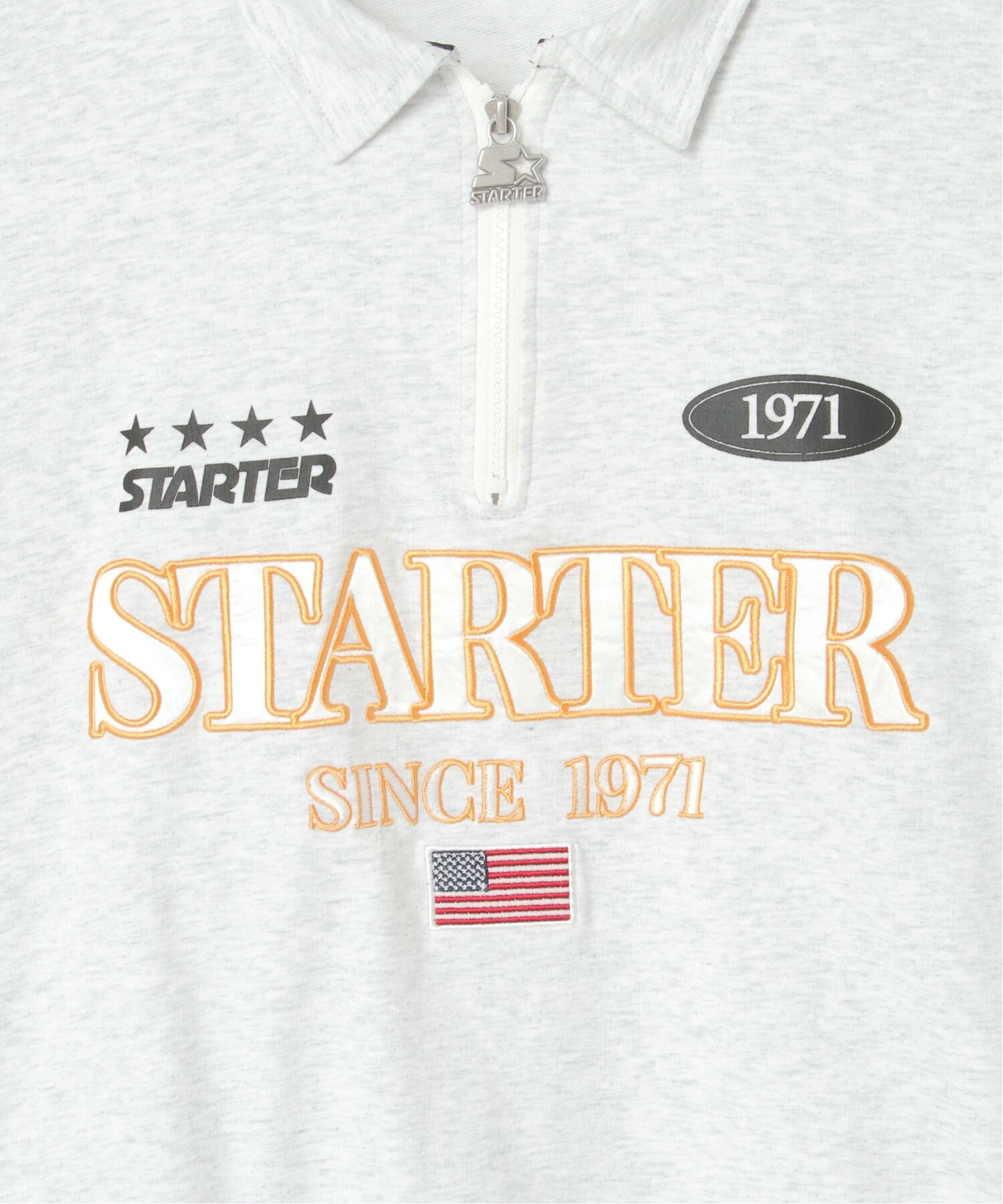 STARTER BLACK LABEL スターターブラックレーベル ハーフジップTシャツ